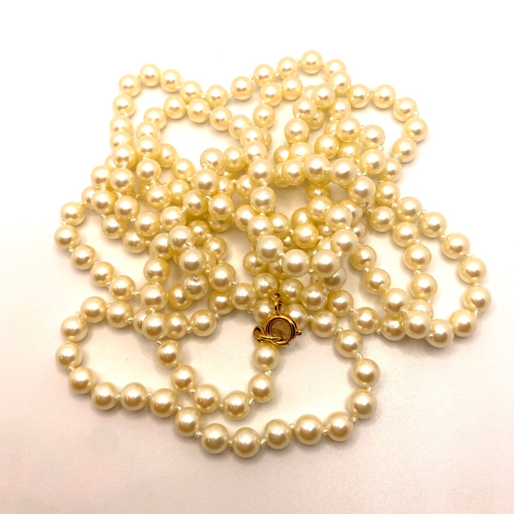 Vintage Strand of Pearls (Untested) 54" ✨ P018